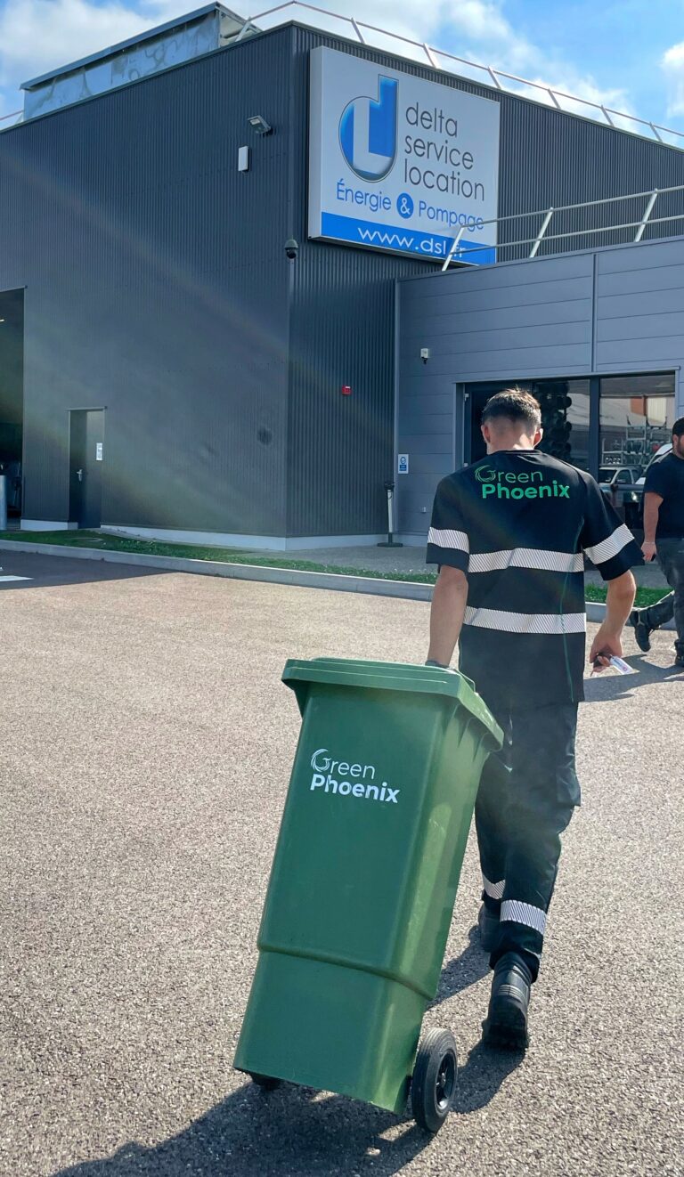 Green Phoenix collecte de biodéchets pour les professionnels dans le Bas-Rhin